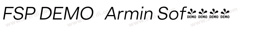 FSP DEMO   Armin Sof字体转换